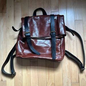 In Pell Genuine Leather Backpack